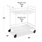 Best Choice Products 2-Tier Rolling Bar Cart Indoor/Outdoor w/ Storage Shelves, Wine Rack, Lockable Wheels